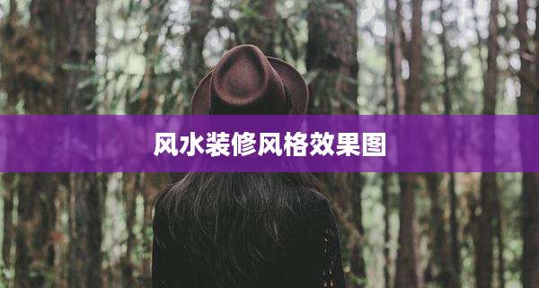风水装修风格效果图