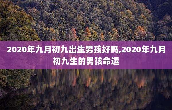 2020年九月初九出生男孩好吗,2020年九月初九生的男孩命运