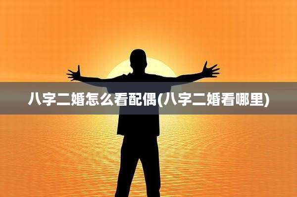 八字二婚怎么看配偶(八字二婚看哪里)