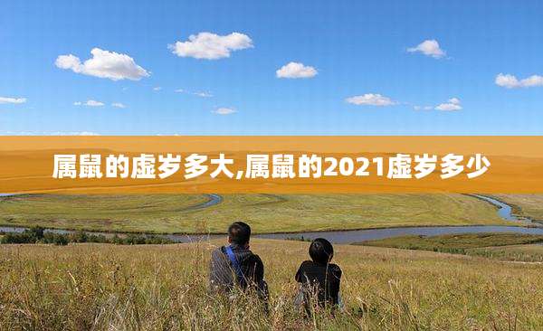 属鼠的虚岁多大,属鼠的2021虚岁多少