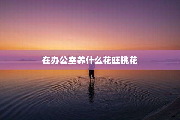 在办公室养什么花旺桃花