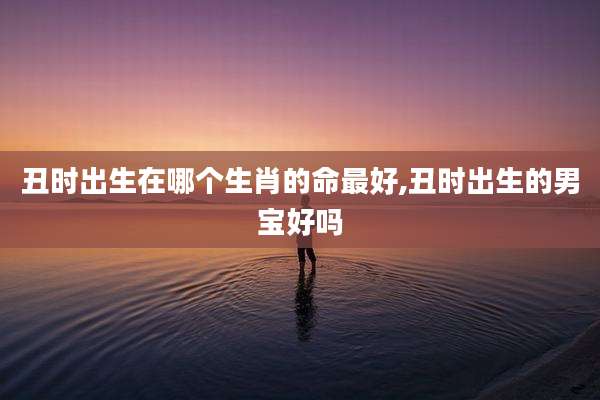 丑时出生在哪个生肖的命最好,丑时出生的男宝好吗