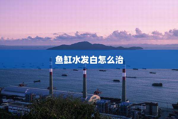 鱼缸水发白怎么治