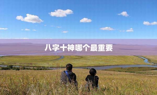 八字十神哪个最重要