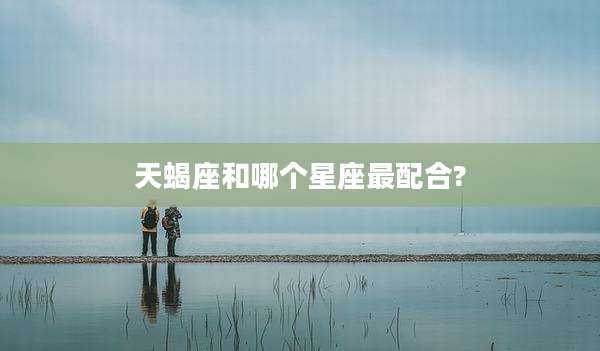 天蝎座和哪个星座最配合?
