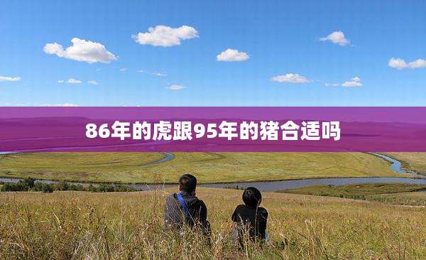 86年的虎跟95年的猪合适吗