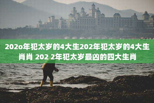 202o年犯太岁的4大生202年犯太岁的4大生肖肖 202 2年犯太岁最凶的四大生肖