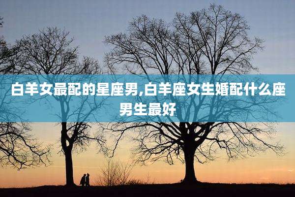 白羊女最配的星座男,白羊座女生婚配什么座男生最好