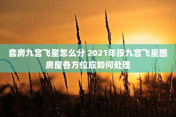 套房九宫飞星怎么分 2021年按九宫飞星图房屋各方位应如何处理