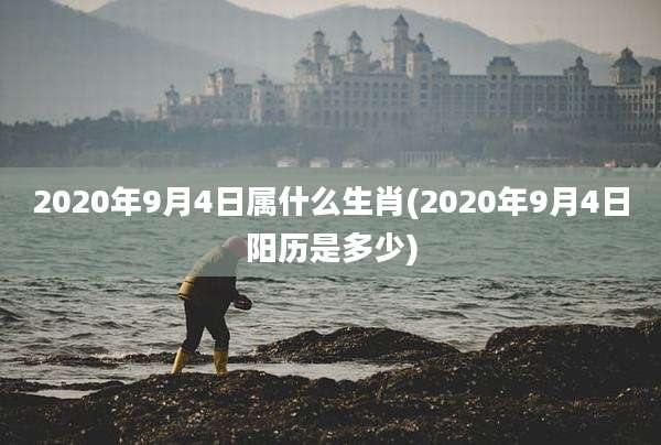 2020年9月4日属什么生肖(2020年9月4日阳历是多少)