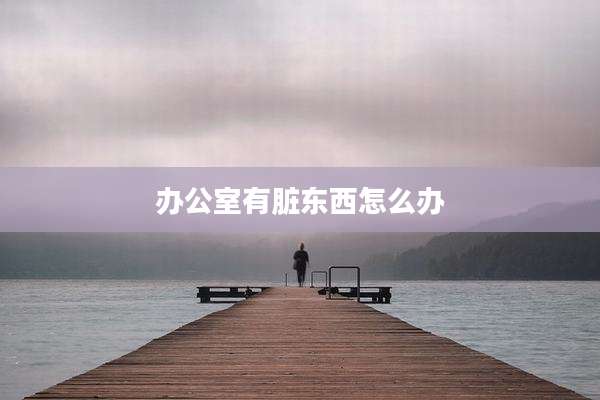 办公室有脏东西怎么办