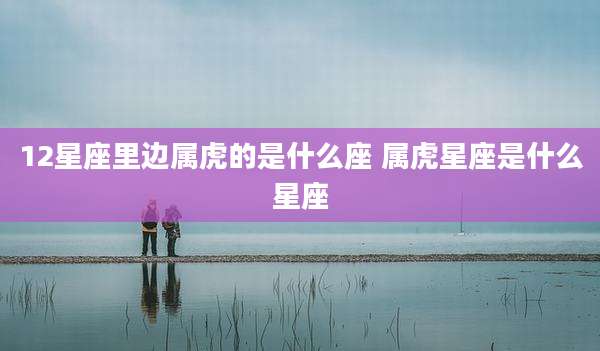 12星座里边属虎的是什么座 属虎星座是什么星座