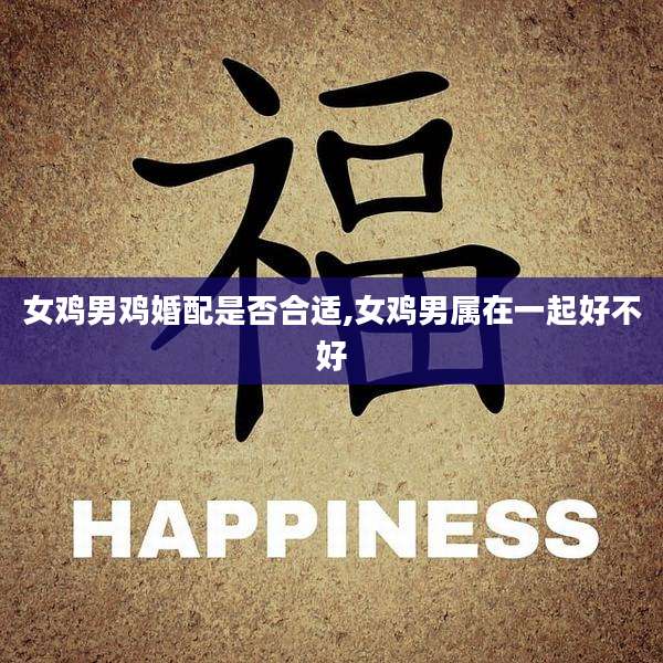 女鸡男鸡婚配是否合适,女鸡男属在一起好不好