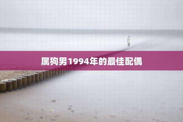 属狗男1994年的最佳配偶