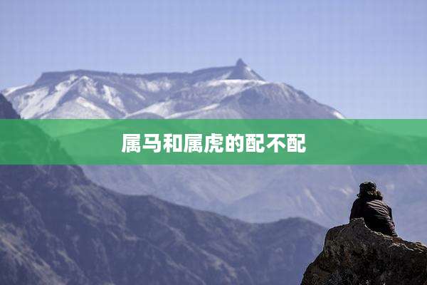 属马和属虎的配不配