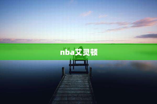 nba艾灵顿
