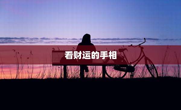 看财运的手相