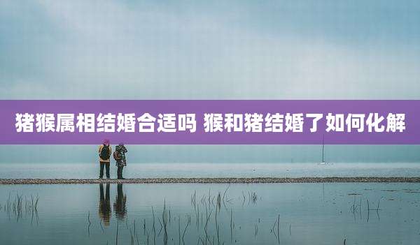 猪猴属相结婚合适吗 猴和猪结婚了如何化解
