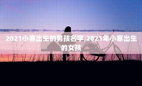 2021小寒出生的男孩名字,2021年小寒出生的女孩