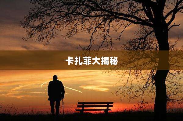 卡扎菲大揭秘