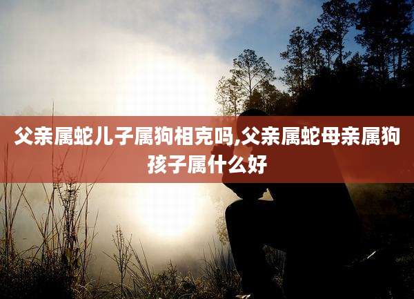 父亲属蛇儿子属狗相克吗,父亲属蛇母亲属狗孩子属什么好