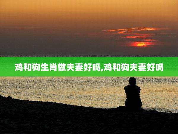 鸡和狗生肖做夫妻好吗,鸡和狗夫妻好吗