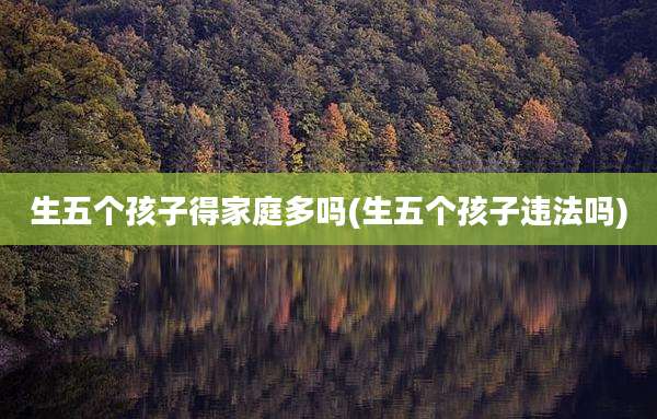 生五个孩子得家庭多吗(生五个孩子违法吗)