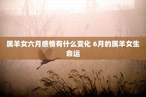 属羊女六月感情有什么变化 6月的属羊女生命运