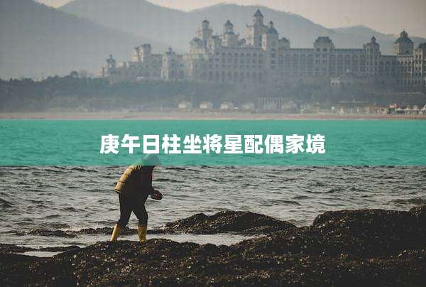 庚午日柱坐将星配偶家境