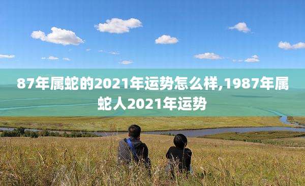87年属蛇的2021年运势怎么样,1987年属蛇人2021年运势