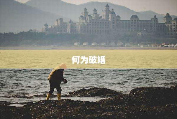 何为破婚