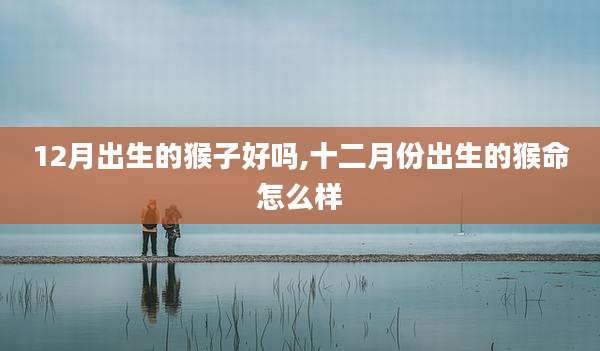 12月出生的猴子好吗,十二月份出生的猴命怎么样