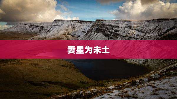 妻星为未土