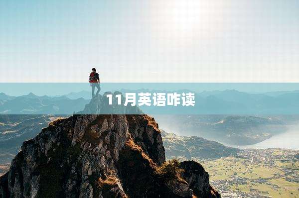 11月英语咋读