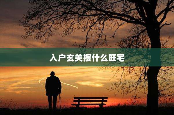 入户玄关摆什么旺宅