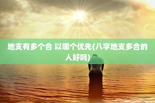 地支有多个合 以哪个优先(八字地支多合的人好吗)