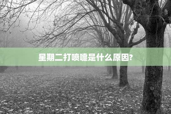 星期二打喷嚏是什么原因?
