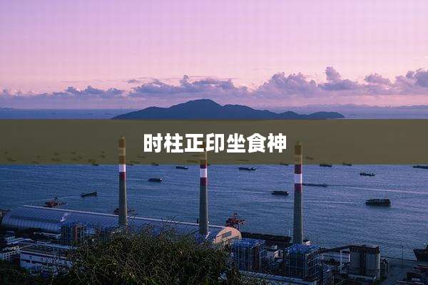 时柱正印坐食神