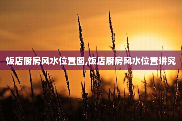 饭店厨房风水位置图,饭店厨房风水位置讲究