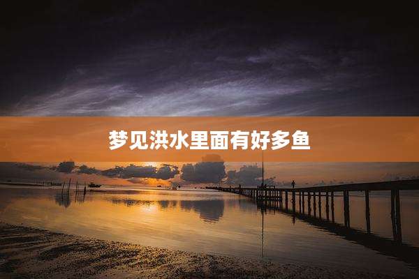 梦见洪水里面有好多鱼