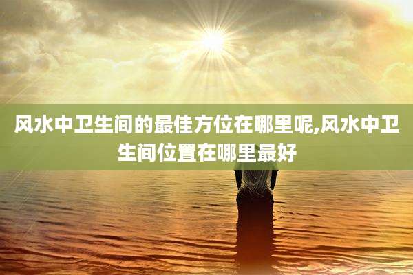 风水中卫生间的最佳方位在哪里呢,风水中卫生间位置在哪里最好