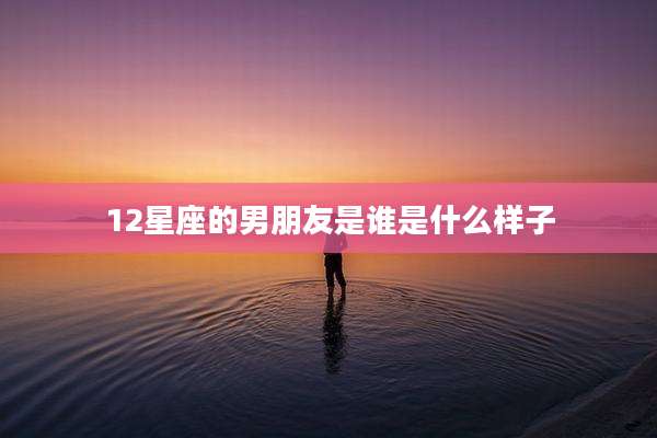 12星座的男朋友是谁是什么样子