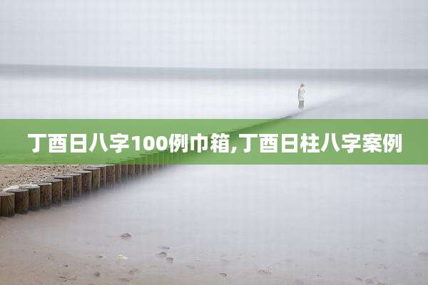 丁酉日八字100例巾箱,丁酉日柱八字案例