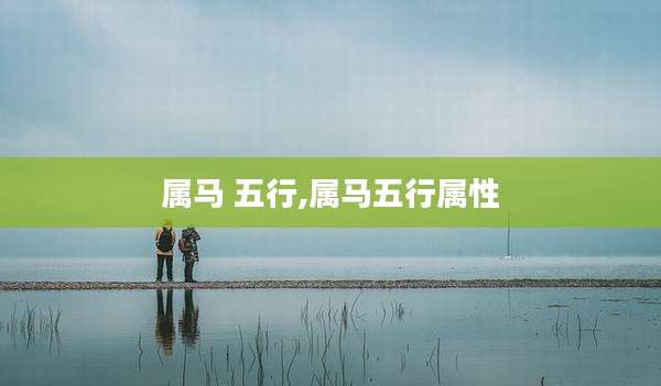 属马 五行,属马五行属性