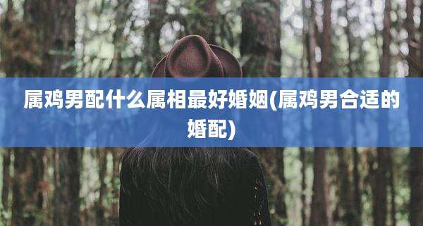 属鸡男配什么属相最好婚姻(属鸡男合适的婚配)