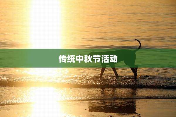 传统中秋节活动