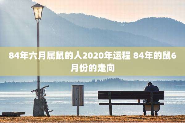 84年六月属鼠的人2020年运程 84年的鼠6月份的走向