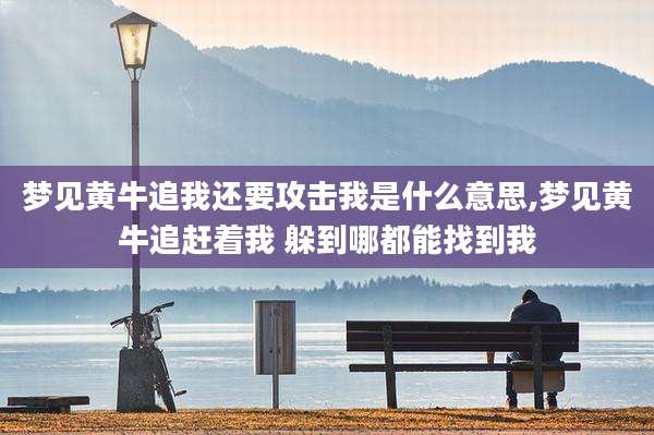 梦见黄牛追我还要攻击我是什么意思,梦见黄牛追赶着我 躲到哪都能找到我