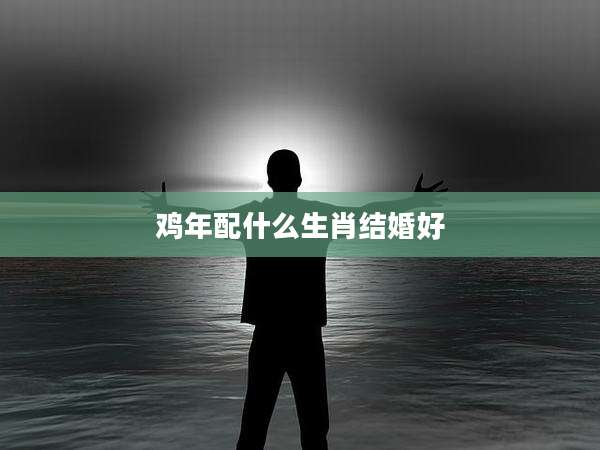 鸡年配什么生肖结婚好