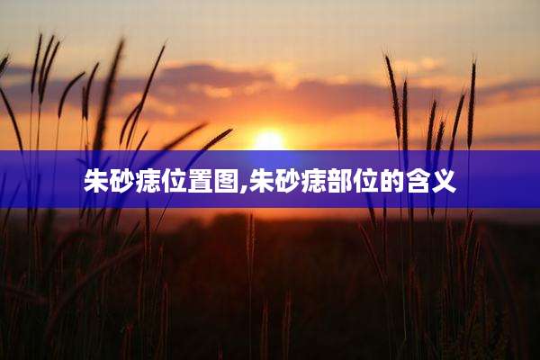 朱砂痣位置图,朱砂痣部位的含义